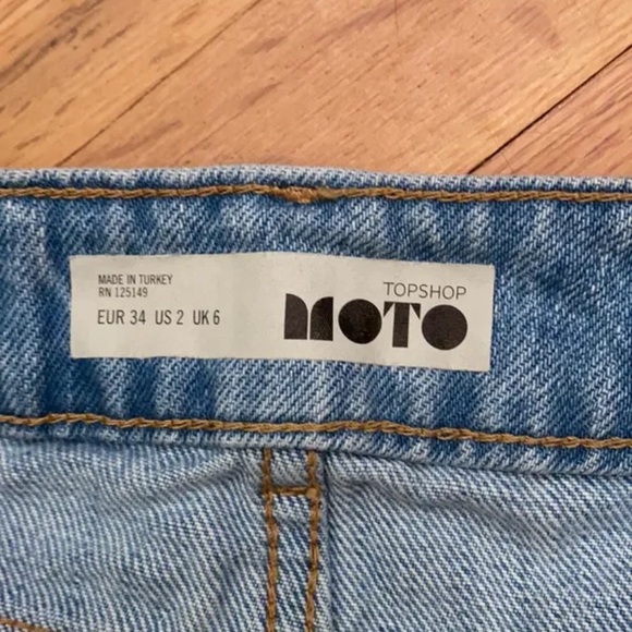 TopShop denim skirt - Picture 4 of 4